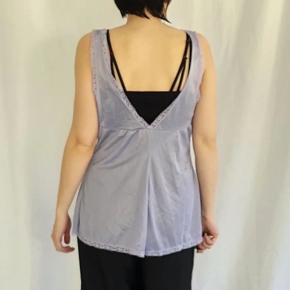 80s‎ Lilac Purple Nightie - Picture 3 of 4